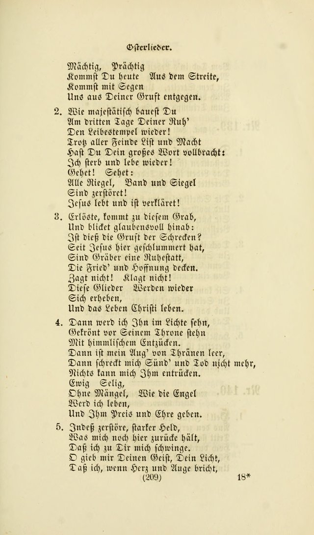 Deutsches Gesang- und Choralbuch: eine Auswahl geistlicher Lieder ... Neue, verbesserte und verhmehrte Aufl. page 206