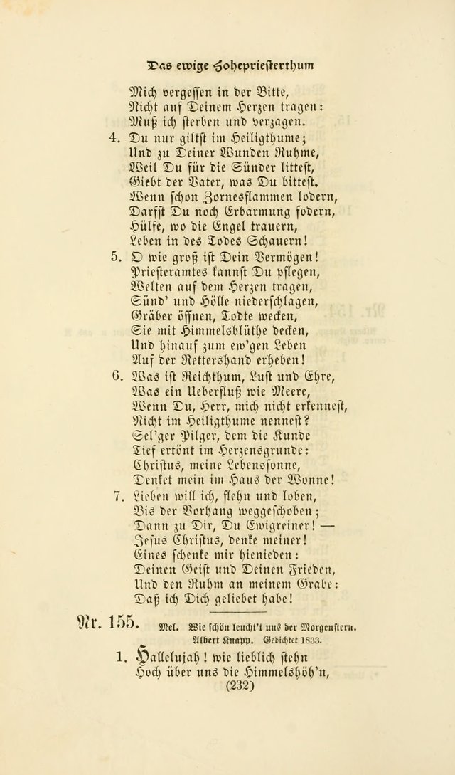 Deutsches Gesang- und Choralbuch: eine Auswahl geistlicher Lieder ... Neue, verbesserte und verhmehrte Aufl. page 229
