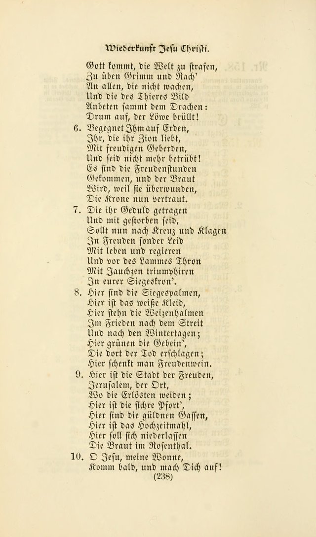 Deutsches Gesang- und Choralbuch: eine Auswahl geistlicher Lieder ... Neue, verbesserte und verhmehrte Aufl. page 235