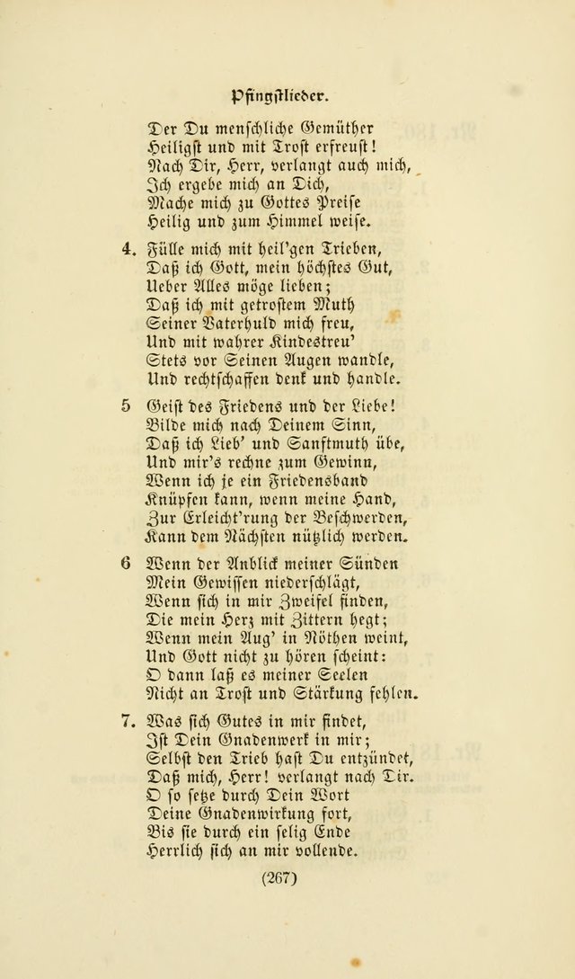 Deutsches Gesang- und Choralbuch: eine Auswahl geistlicher Lieder ... Neue, verbesserte und verhmehrte Aufl. page 264