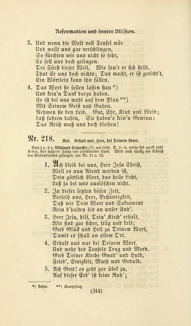 Deutsches Gesang- und Choralbuch: eine Auswahl geistlicher Lieder ... Neue, verbesserte und verhmehrte Aufl. page 311