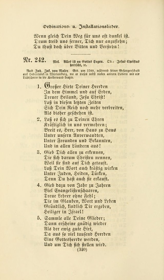 Deutsches Gesang- und Choralbuch: eine Auswahl geistlicher Lieder ... Neue, verbesserte und verhmehrte Aufl. page 337