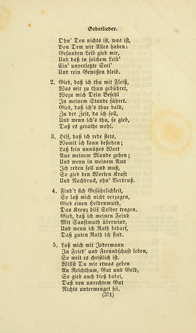 Deutsches Gesang- und Choralbuch: eine Auswahl geistlicher Lieder ... Neue, verbesserte und verhmehrte Aufl. page 368