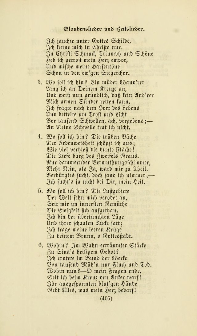 Deutsches Gesang- und Choralbuch: eine Auswahl geistlicher Lieder ... Neue, verbesserte und verhmehrte Aufl. page 402