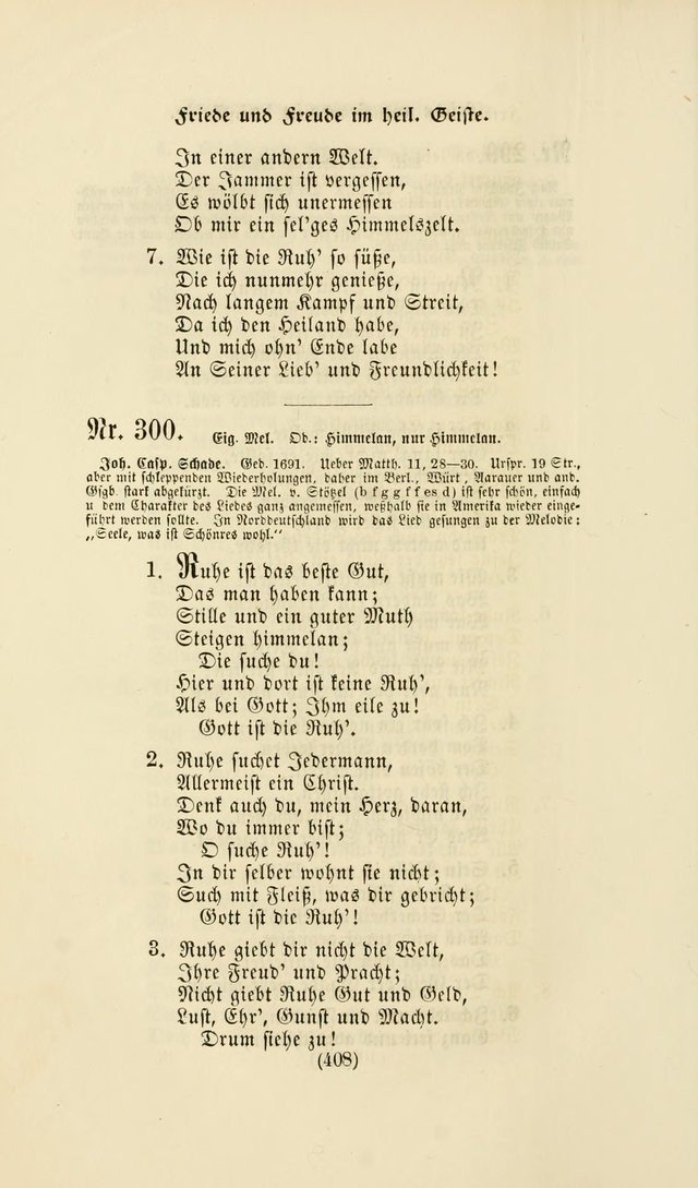 Deutsches Gesang- und Choralbuch: eine Auswahl geistlicher Lieder ... Neue, verbesserte und verhmehrte Aufl. page 405