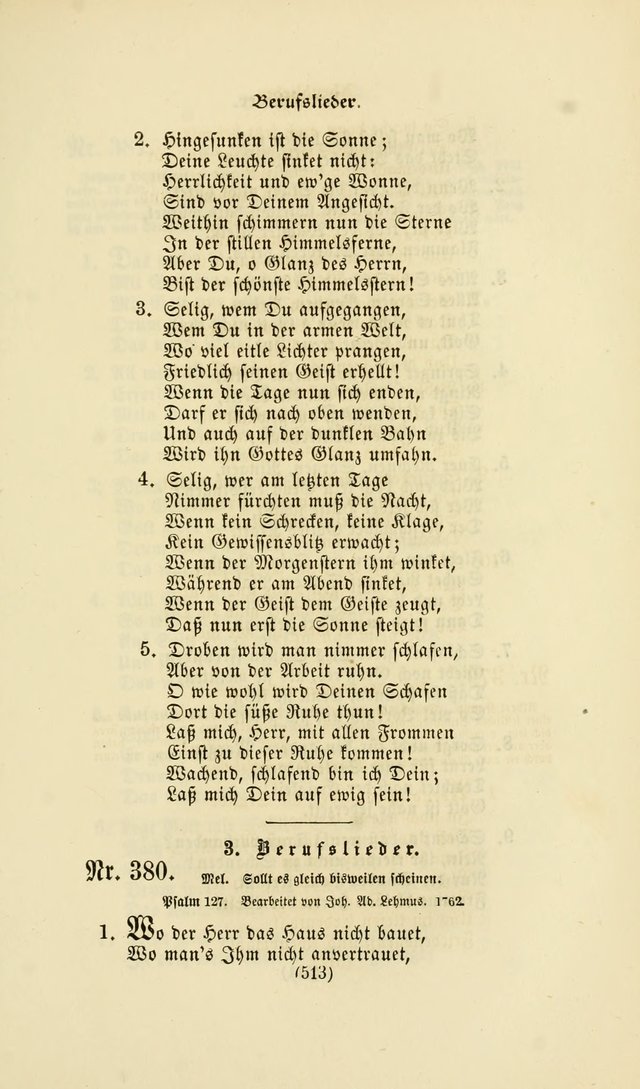 Deutsches Gesang- und Choralbuch: eine Auswahl geistlicher Lieder ... Neue, verbesserte und verhmehrte Aufl. page 510