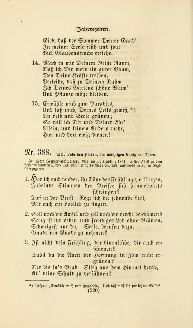Deutsches Gesang- und Choralbuch: eine Auswahl geistlicher Lieder ... Neue, verbesserte und verhmehrte Aufl. page 517