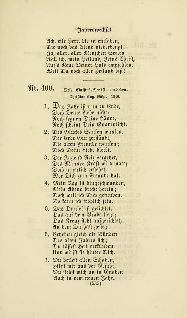 Deutsches Gesang- und Choralbuch: eine Auswahl geistlicher Lieder ... Neue, verbesserte und verhmehrte Aufl. page 532