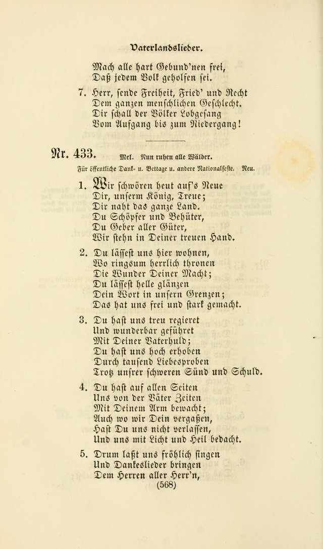 Deutsches Gesang- und Choralbuch: eine Auswahl geistlicher Lieder ... Neue, verbesserte und verhmehrte Aufl. page 565