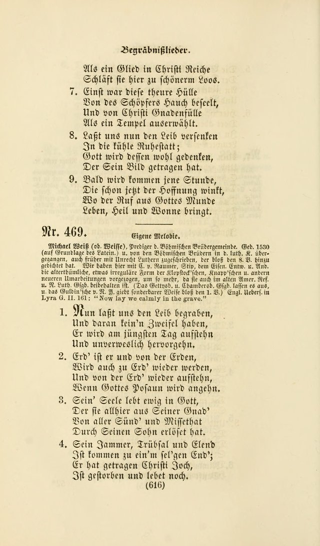 Deutsches Gesang- und Choralbuch: eine Auswahl geistlicher Lieder ... Neue, verbesserte und verhmehrte Aufl. page 613