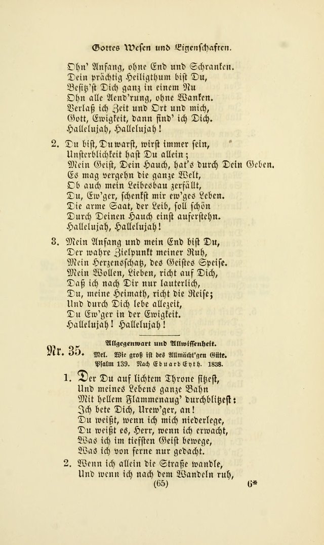 Deutsches Gesang- und Choralbuch: eine Auswahl geistlicher Lieder ... Neue, verbesserte und verhmehrte Aufl. page 62