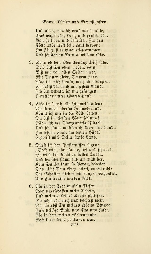 Deutsches Gesang- und Choralbuch: eine Auswahl geistlicher Lieder ... Neue, verbesserte und verhmehrte Aufl. page 63