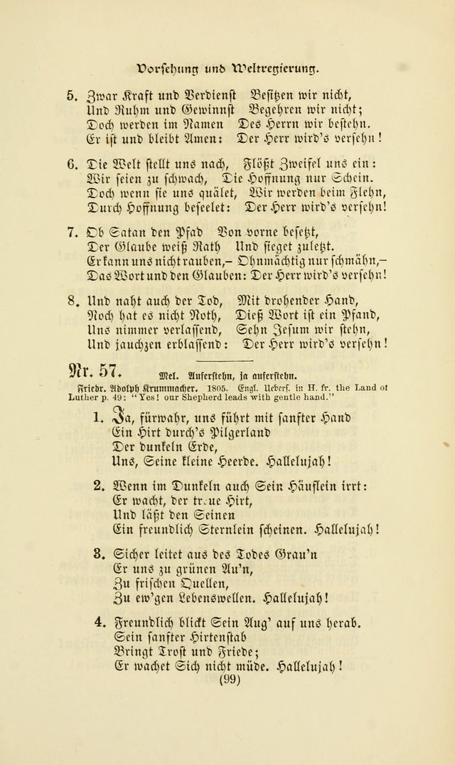 Deutsches Gesang- und Choralbuch: eine Auswahl geistlicher Lieder ... Neue, verbesserte und verhmehrte Aufl. page 96