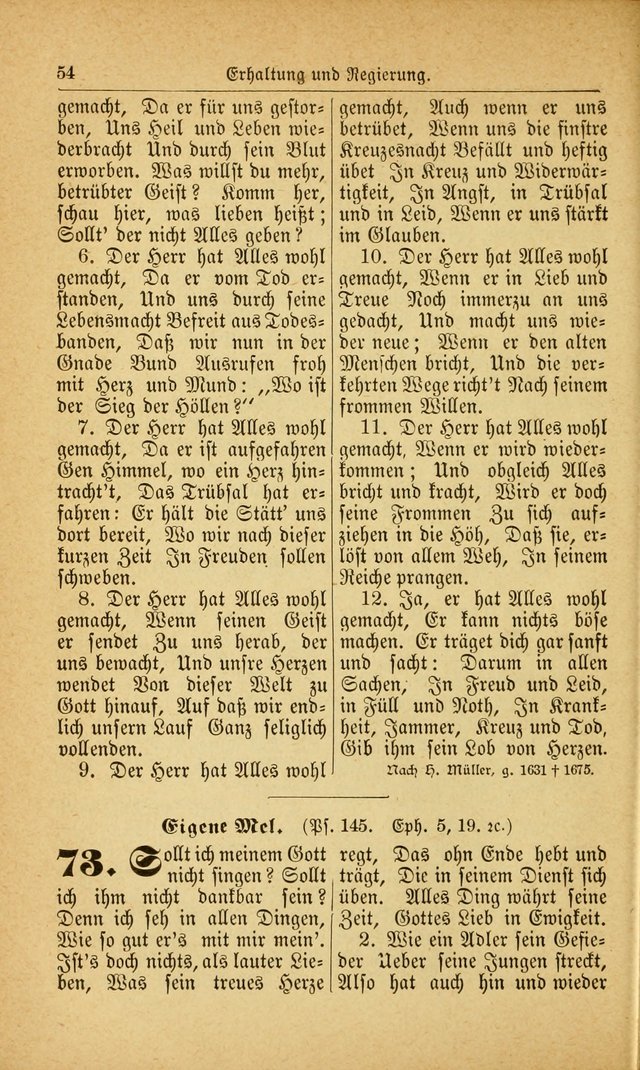 Deutsches Gesangbuch: für den Evangelisch-Lutherische Kirche in den Vereinigten Staaten herausgegen mit kirchlicher Genehmigung  page 108
