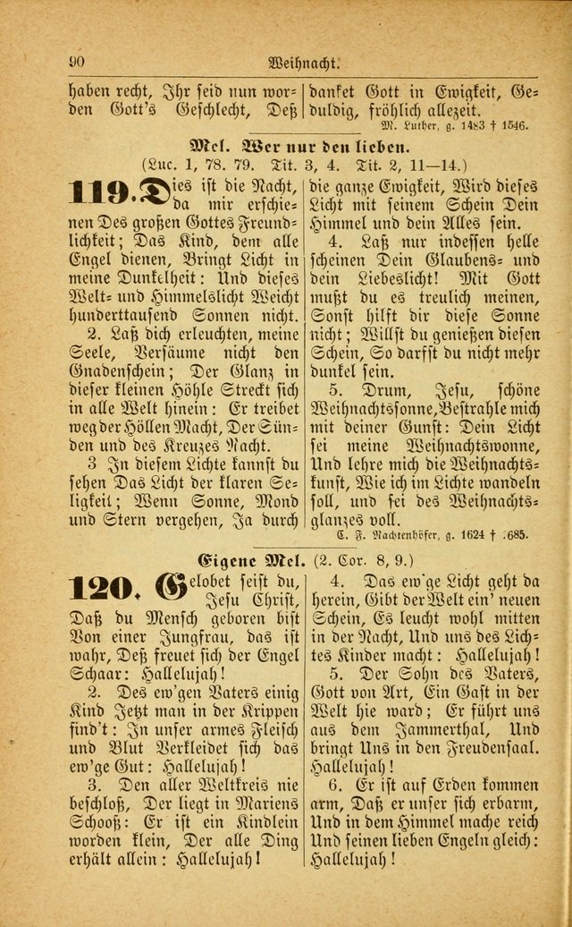 Deutsches Gesangbuch: für den Evangelisch-Lutherische Kirche in den Vereinigten Staaten herausgegen mit kirchlicher Genehmigung  page 144