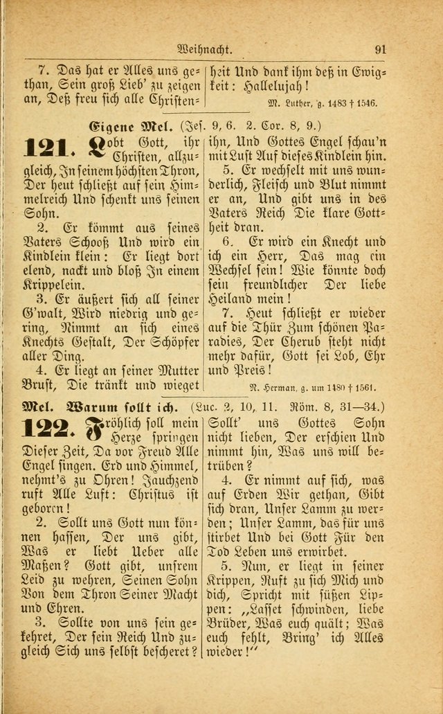 Deutsches Gesangbuch: für den Evangelisch-Lutherische Kirche in den Vereinigten Staaten herausgegen mit kirchlicher Genehmigung  page 145