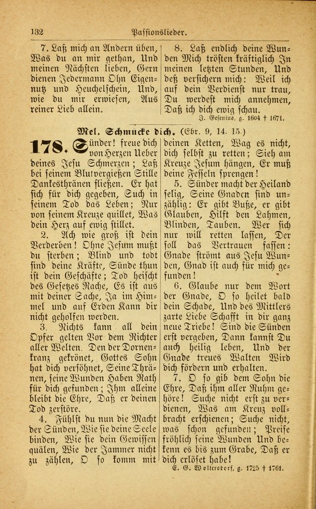 Deutsches Gesangbuch: für den Evangelisch-Lutherische Kirche in den Vereinigten Staaten herausgegen mit kirchlicher Genehmigung  page 186