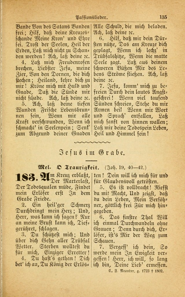 Deutsches Gesangbuch: für den Evangelisch-Lutherische Kirche in den Vereinigten Staaten herausgegen mit kirchlicher Genehmigung  page 189