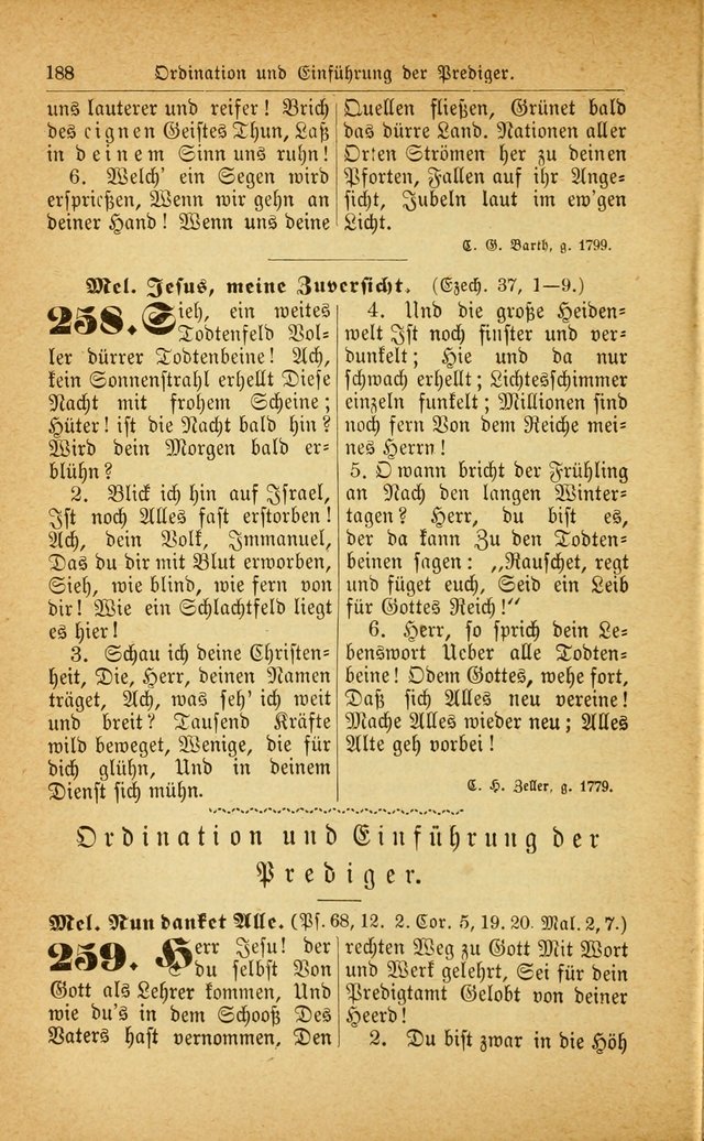 Deutsches Gesangbuch: für den Evangelisch-Lutherische Kirche in den Vereinigten Staaten herausgegen mit kirchlicher Genehmigung  page 242