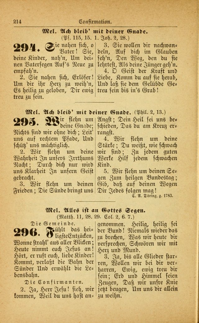 Deutsches Gesangbuch: für den Evangelisch-Lutherische Kirche in den Vereinigten Staaten herausgegen mit kirchlicher Genehmigung  page 268