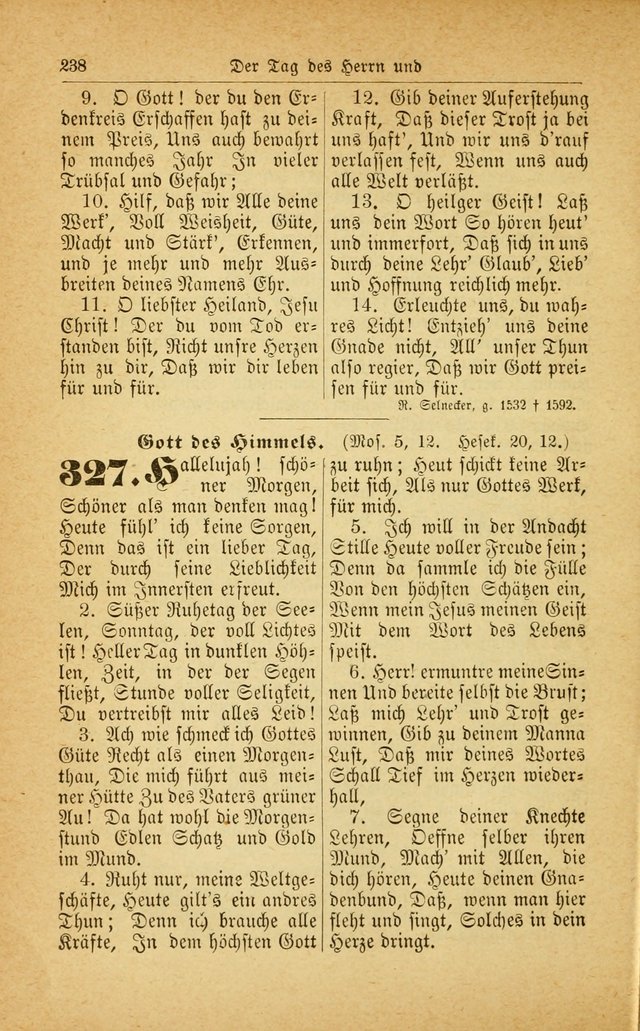 Deutsches Gesangbuch: für den Evangelisch-Lutherische Kirche in den Vereinigten Staaten herausgegen mit kirchlicher Genehmigung  page 292