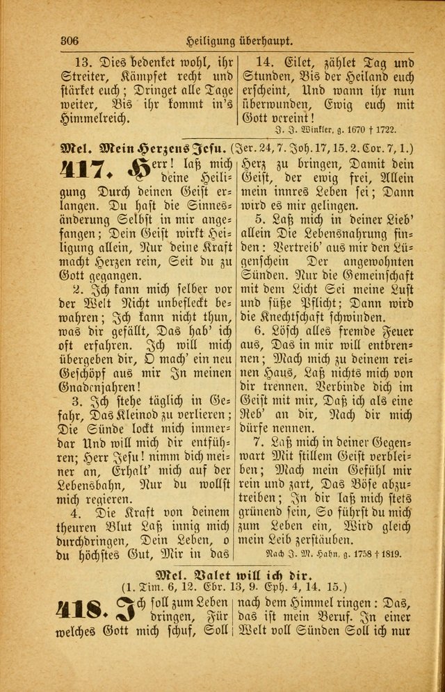 Deutsches Gesangbuch: für den Evangelisch-Lutherische Kirche in den Vereinigten Staaten herausgegen mit kirchlicher Genehmigung  page 360