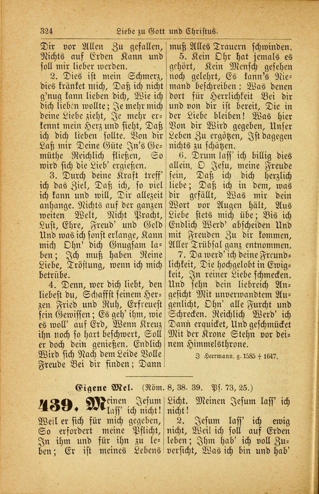 Deutsches Gesangbuch: für den Evangelisch-Lutherische Kirche in den Vereinigten Staaten herausgegen mit kirchlicher Genehmigung  page 378