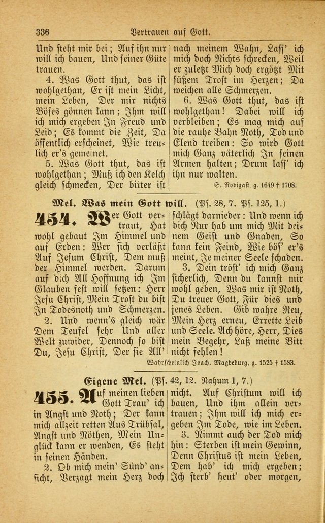 Deutsches Gesangbuch: für den Evangelisch-Lutherische Kirche in den Vereinigten Staaten herausgegen mit kirchlicher Genehmigung  page 390