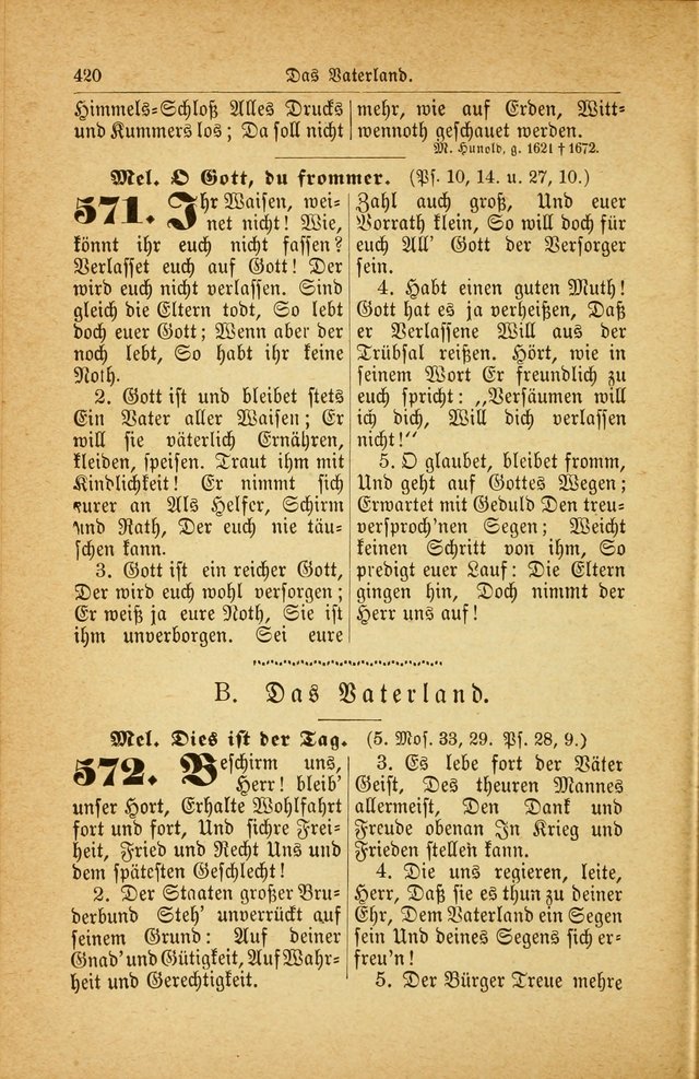 Deutsches Gesangbuch: für den Evangelisch-Lutherische Kirche in den Vereinigten Staaten herausgegen mit kirchlicher Genehmigung  page 474