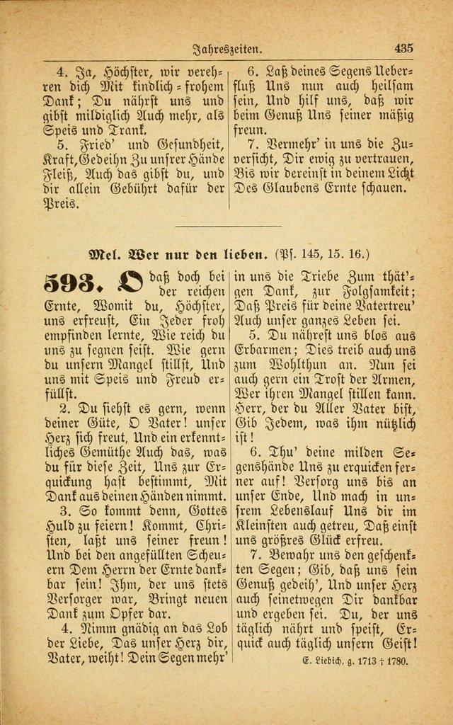 Deutsches Gesangbuch: für den Evangelisch-Lutherische Kirche in den Vereinigten Staaten herausgegen mit kirchlicher Genehmigung  page 489