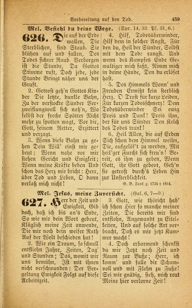 Deutsches Gesangbuch: für den Evangelisch-Lutherische Kirche in den Vereinigten Staaten herausgegen mit kirchlicher Genehmigung  page 513