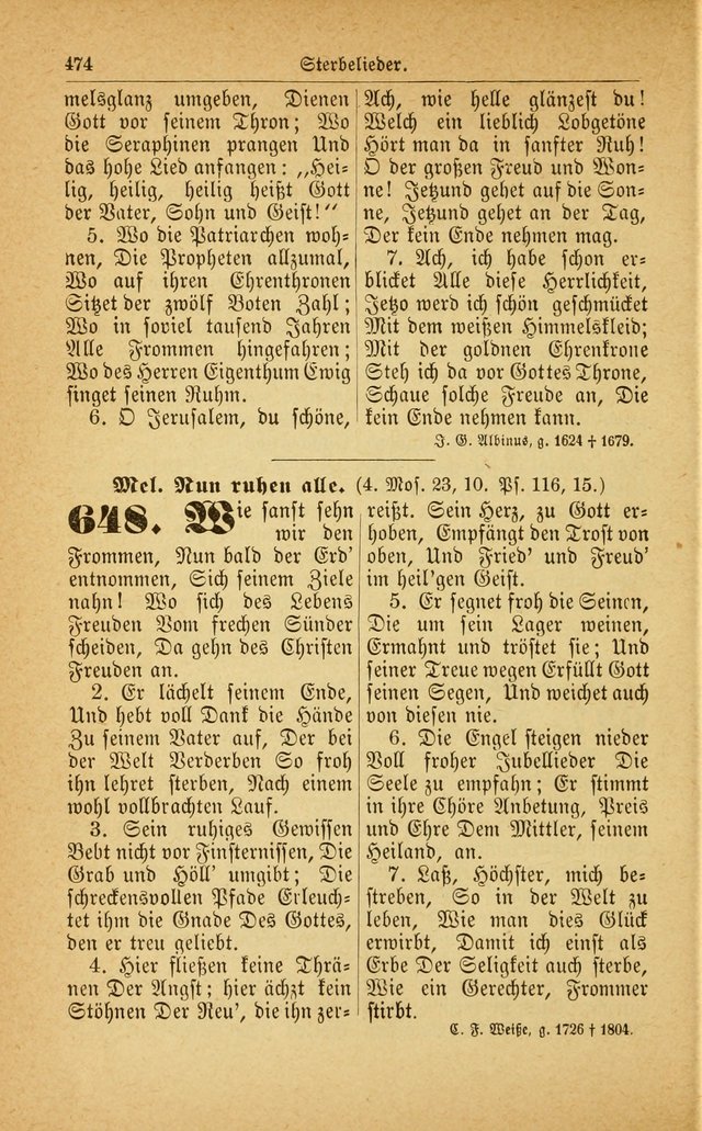 Deutsches Gesangbuch: für den Evangelisch-Lutherische Kirche in den Vereinigten Staaten herausgegen mit kirchlicher Genehmigung  page 528