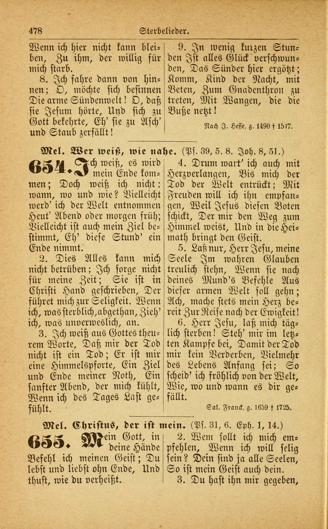 Deutsches Gesangbuch: für den Evangelisch-Lutherische Kirche in den Vereinigten Staaten herausgegen mit kirchlicher Genehmigung  page 532