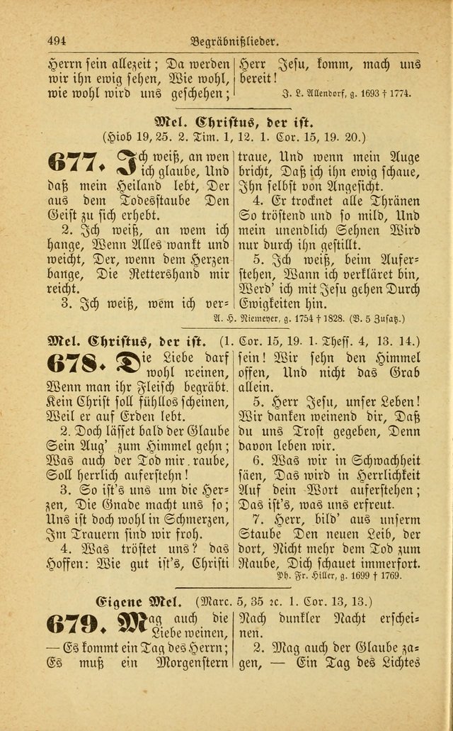 Deutsches Gesangbuch: für den Evangelisch-Lutherische Kirche in den Vereinigten Staaten herausgegen mit kirchlicher Genehmigung  page 548