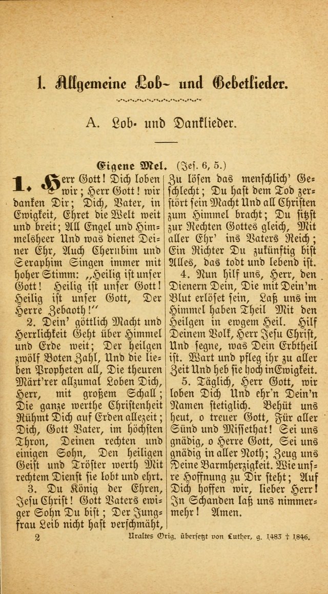 Deutsches Gesangbuch: für den Evangelisch-Lutherische Kirche in den Vereinigten Staaten herausgegen mit kirchlicher Genehmigung  page 55