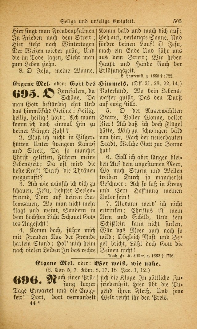 Deutsches Gesangbuch: für den Evangelisch-Lutherische Kirche in den Vereinigten Staaten herausgegen mit kirchlicher Genehmigung  page 559