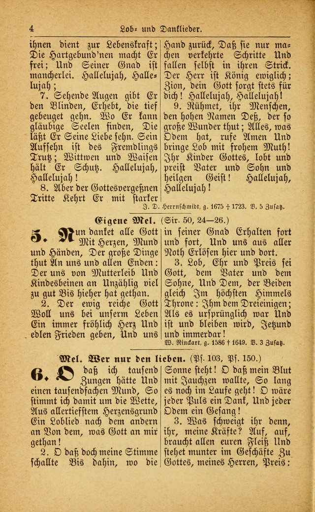 Deutsches Gesangbuch: für den Evangelisch-Lutherische Kirche in den Vereinigten Staaten herausgegen mit kirchlicher Genehmigung  page 58