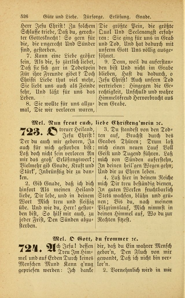 Deutsches Gesangbuch: für den Evangelisch-Lutherische Kirche in den Vereinigten Staaten herausgegen mit kirchlicher Genehmigung  page 580
