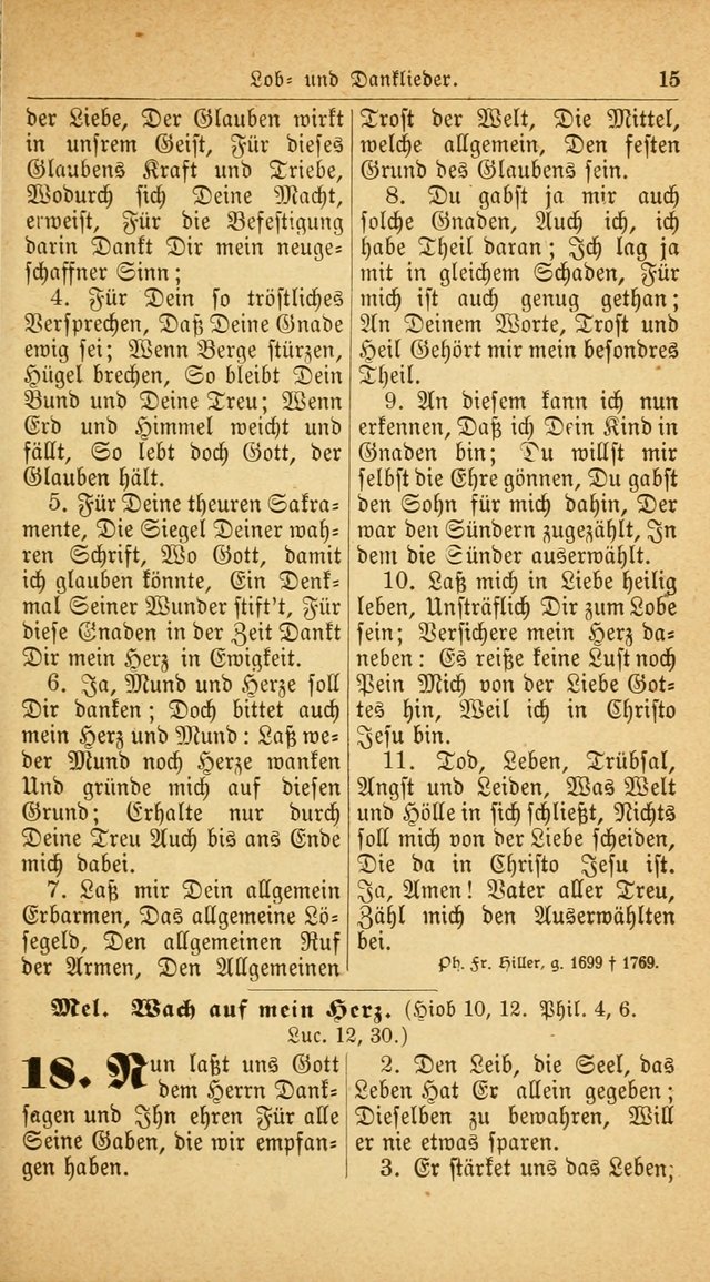 Deutsches Gesangbuch: für den Evangelisch-Lutherische Kirche in den Vereinigten Staaten herausgegen mit kirchlicher Genehmigung  page 69
