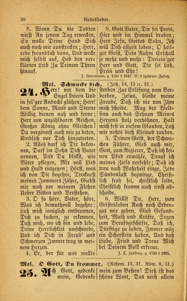 Deutsches Gesangbuch: für den Evangelisch-Lutherische Kirche in den Vereinigten Staaten herausgegen mit kirchlicher Genehmigung  page 74