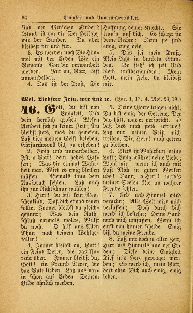 Deutsches Gesangbuch: für den Evangelisch-Lutherische Kirche in den Vereinigten Staaten herausgegen mit kirchlicher Genehmigung  page 88