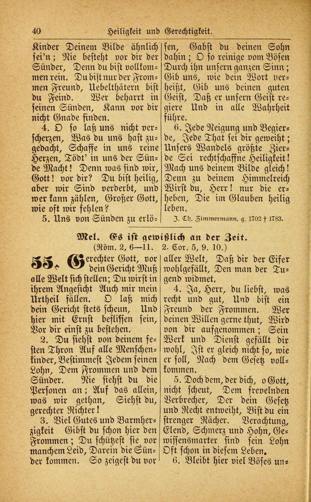 Deutsches Gesangbuch: für den Evangelisch-Lutherische Kirche in den Vereinigten Staaten herausgegen mit kirchlicher Genehmigung  page 94