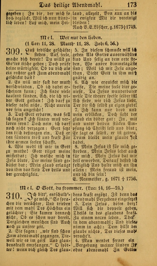 Deutsches Gesangbuch für die Evangelisch-Luterische Kirche in den Vereinigten Staaten: herausgegeben mit kirchlicher Genehmigung (22nd aufl.) page 175
