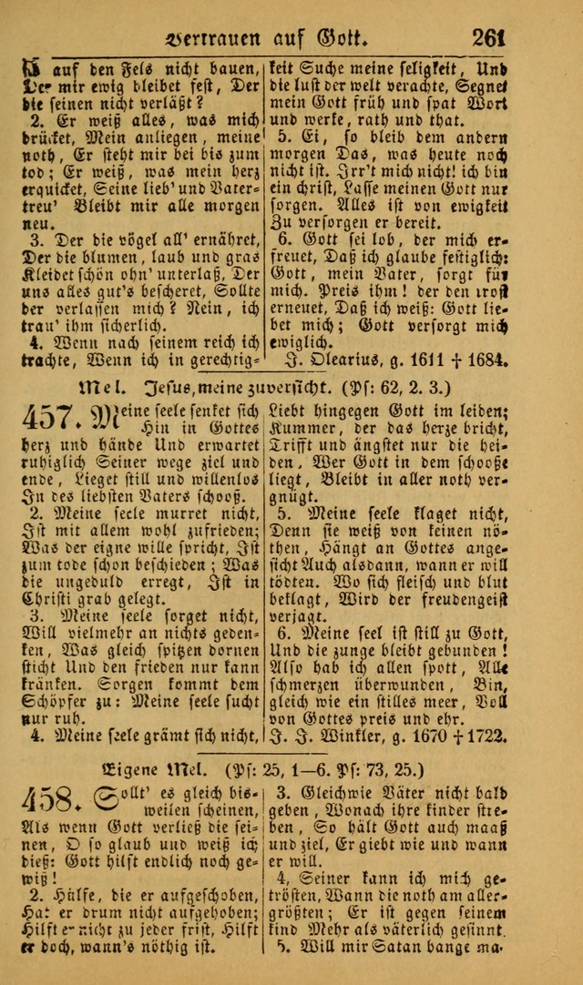 Deutsches Gesangbuch für die Evangelisch-Luterische Kirche in den Vereinigten Staaten: herausgegeben mit kirchlicher Genehmigung (22nd aufl.) page 263