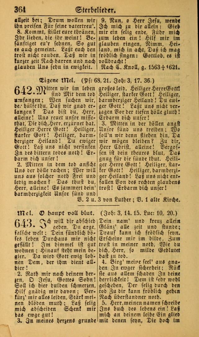 Deutsches Gesangbuch für die Evangelisch-Luterische Kirche in den Vereinigten Staaten: herausgegeben mit kirchlicher Genehmigung (22nd aufl.) page 366
