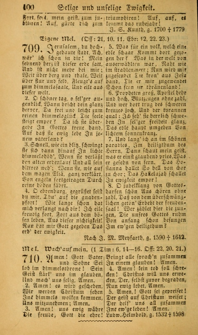 Deutsches Gesangbuch für die Evangelisch-Luterische Kirche in den Vereinigten Staaten: herausgegeben mit kirchlicher Genehmigung (22nd aufl.) page 402