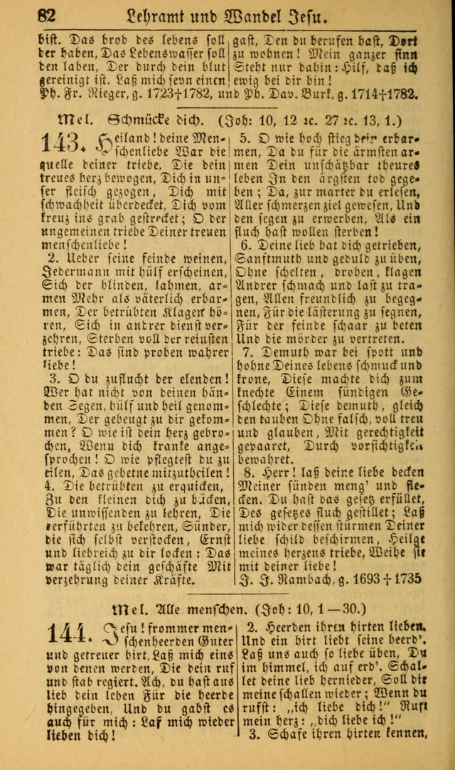 Deutsches Gesangbuch für die Evangelisch-Luterische Kirche in den Vereinigten Staaten: herausgegeben mit kirchlicher Genehmigung (22nd aufl.) page 82