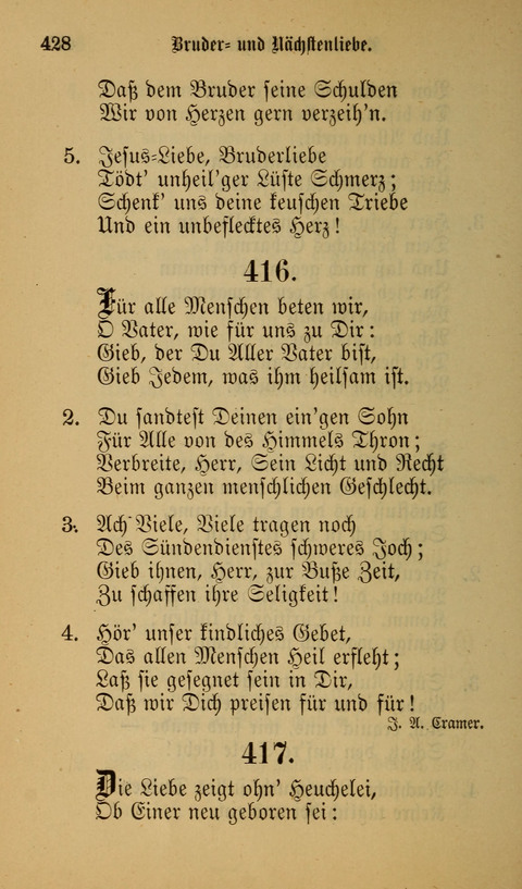 Die Glaubensharfe: Gesangbuch der deutschen Baptisten-Gemeinden. Herausgegeben auf Beschluß der Bundeskonferenz der Deutchen Baptisten-Gemeinden von America page 428