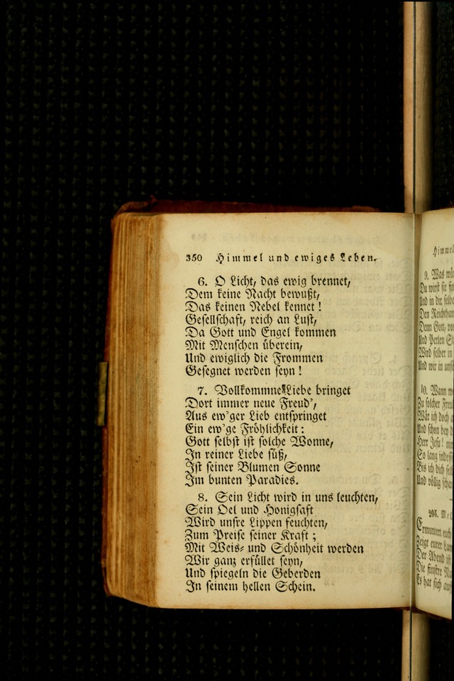 Die Gemeinschaftliche Liedersammlung: zum allgemeinen Gebrauch des wahren Gotrtesdienstes; mit einem inhalt sammt zweisachem Register versehen (4th Aufl) page 358