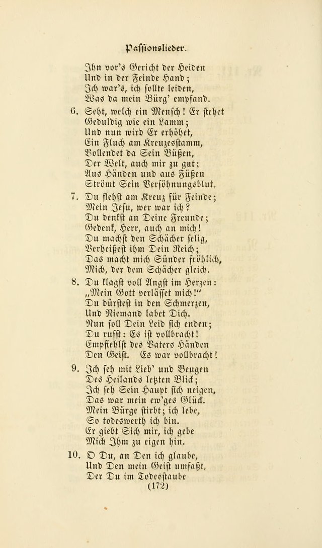 Deutsches Gesangbuch: eine auswahl geistlicher Lieder aus allen Zeiten der Christlichen Kirche page 169